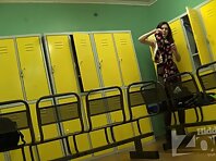 Lo1206#Another beautiful young woman did not leave anyone indifferent, walking in pantyhose,