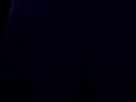 Up1584#The girl in blue skirt. Big round ass in black panties and fishnet stockings