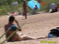 Nu1103#How many beautiful tanned bodies, nude beach - the best place on earth