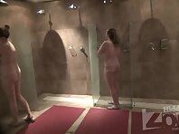 Sh1638#Women take a shower. They do not know that they filmed hidden camera. We can watch th