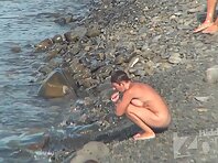 Nu1894#In summer, on a naturist beach, there is always something to admire. We can do this w