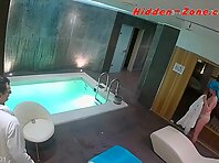 Sp2925#SpyCam in Sauna Pool