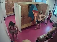 Lo2038#Women continue to undress, and we continue to watch them. The camera in the women's l