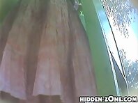 Bc300#Hidden camera in the beach cabin