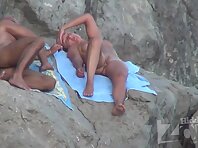 Nu2238#We continue to watch nudists. Not far from our girlfriend, another couple is resting.