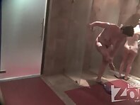 Sh1691#In the shower girl they take off their swimsuits and nothing else hides their bodies 