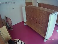 Lo1952#The women have returned from the gym and are preparing to go to the shower. They take